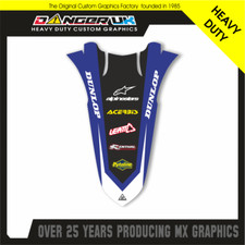YAMAHA YZ 125 250 2015-2021 REAR MUDGUARD FENDER GRAPHICS DECALS STICKERS