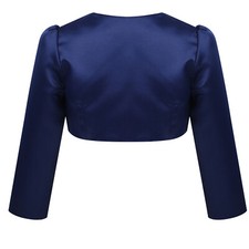 Girls long sleeve bolero - sleeve,