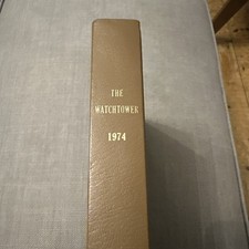 The Watchtower 1974 Bound
