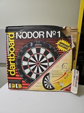 Nodor Dartboard - Vintage Bristles Board Supabull Edition VERY Light Used