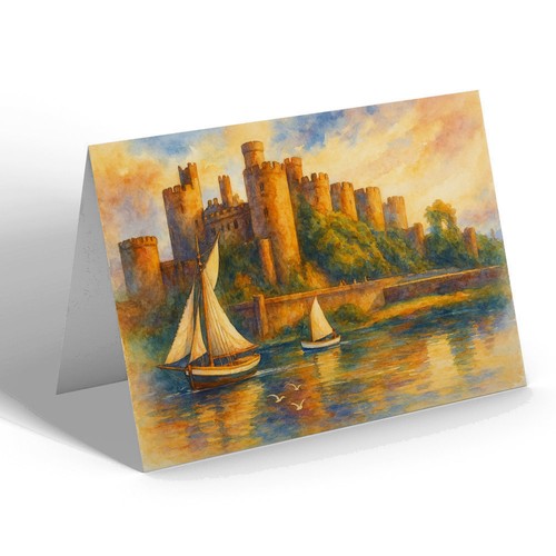 Notelet conway castle - (i),