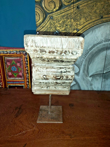 Large recycled carved - large, wooden
