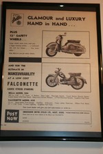 Framed Bella & Falconette