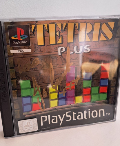 Tetris plus ps1 autographed - plus,