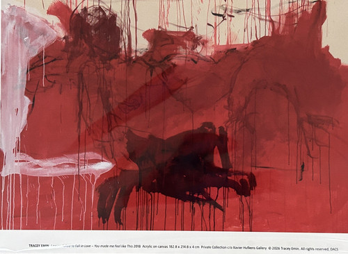 Tracey emin never asked - never, to