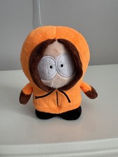 South Park Kenny McCormick soft toy Plush 6” nice condition 2016 orange parka 