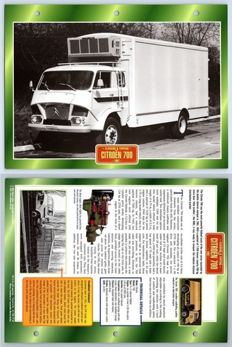 Citroen 700 1967 flatbeds - 700,