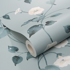 Abode Flowers Leaves Duck Egg