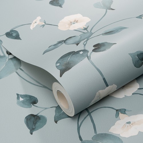 Abode flowers leaves duck egg - flowers,
