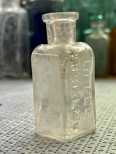 1910 small medicine bottle - 1910,