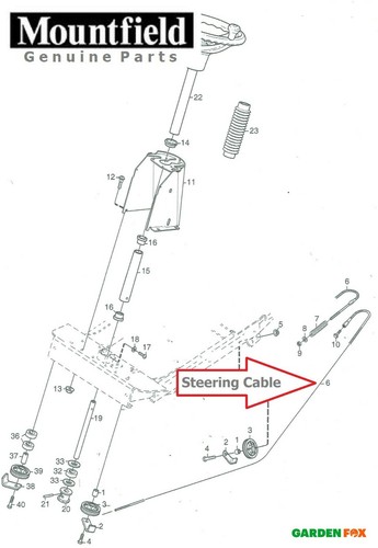 Genuine mountfield 2105m - mountfield,