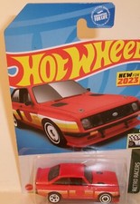2023 HOT WHEELS 1:64 HW RETRO RACERS 1/10 RED '87 FORD ESCORT RS2000