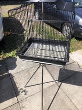 Large Metal Bird Cage with Stand Budgie Canary Parakeet Cockatiel Finch Lovebird