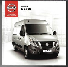 Nissan NV400 2015-2016 UK Market Brochure Van, Crew, Chassis, Platform, Tipper