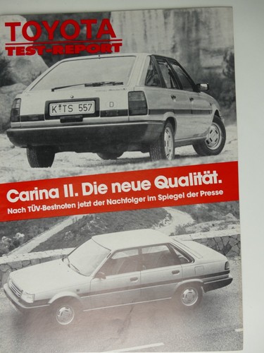 Toyota catalogue dealer stamp