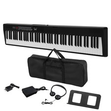 Glarry 88-Key Folding LED
