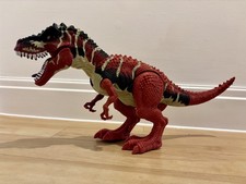 Large Red Devil T-Rex Dinosaur Action Figure with Sound  & Motion