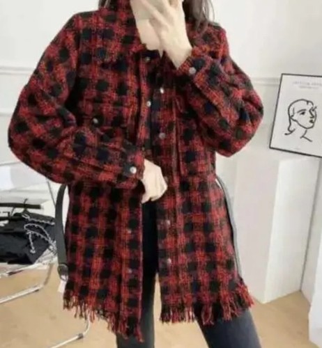 Zara red black - black, cotton
