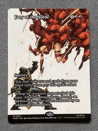 Mtg fury the - fury, horde
