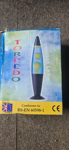 Torpedo motoin lava lamp blue - torpedo,