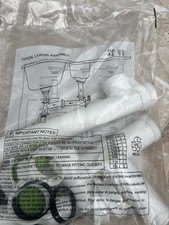 Universal Double Bowl Sink Waste Kit - Fits 1.1/2" Drain