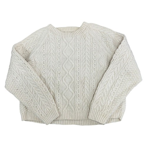 Vintage aran knit - aran,