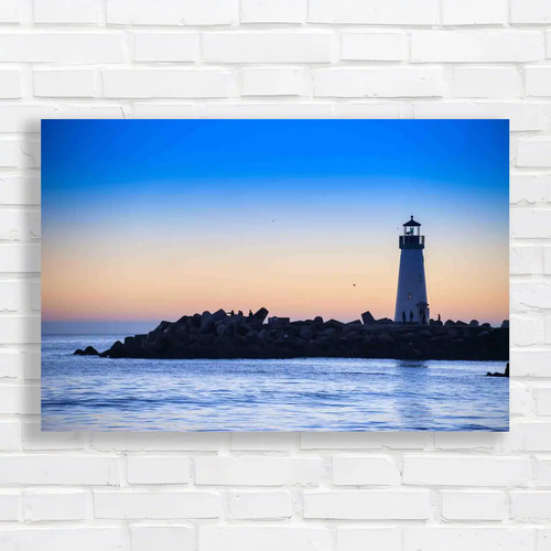 Captivating sunset lighthouse - captivating,