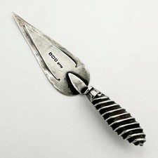 ANTIQUE BOOKMARK STERLING SILVER SMALL SPLIT Birmingham 1920 Adie & Lovekin