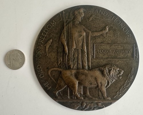 Antique named with info - named, ww1