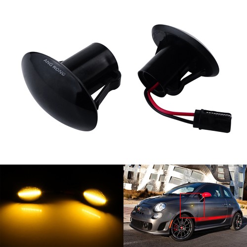 Black smoked lens led side - smoked,