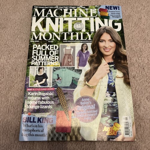 Machine knitting monthly mag - machine,