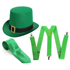 GREEN IRELAND TOP HAT NECK TIE