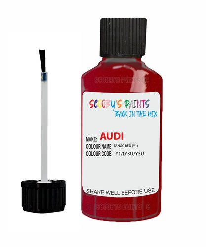 Paint touch audi - audi, red
