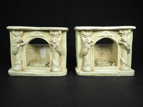 Pair tealight candle holders - pair,