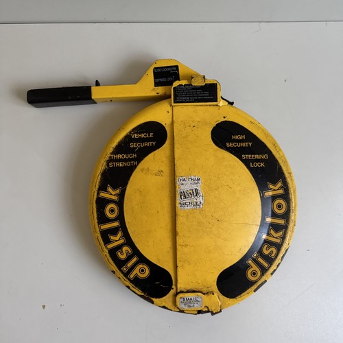 Disklok steering wheel lock - disklok,