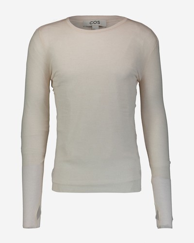 Cos cream pure wool - cream,