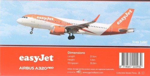 New easyjet model plane - easyjet,