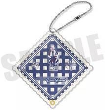 Divus Crewel Retropop Shaker Acrylic Keychain Twisted Wonderland NRC Staff