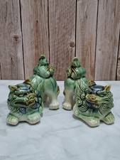 Pair Of Vintage Foo Dogs 4"
