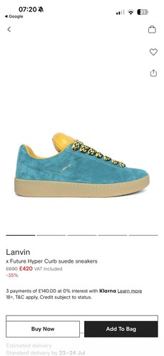 Lanvin unisex adults teens - unisex,