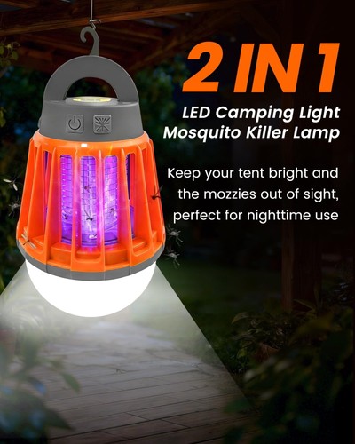 Camping lantern - 2-in-1,