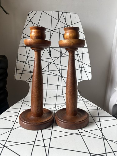 Vintage carved wood wooden - carved,