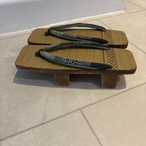 Japanese wooden sandals - japanese, geta