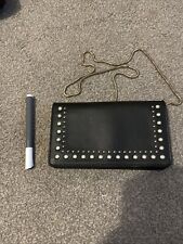 Top shop Small Black Clutch/shoulder Strap Bag 