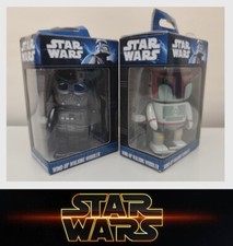 Star Wars Wind-Up Walking Wobbler: Boba Fett & Darth Vader: New & Sealed