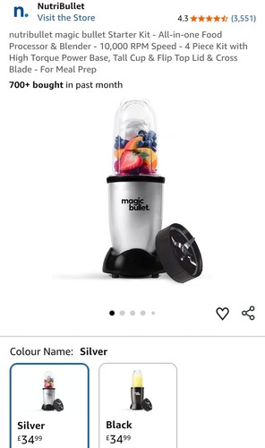 Nutribullet magic bullet - nutribullet,