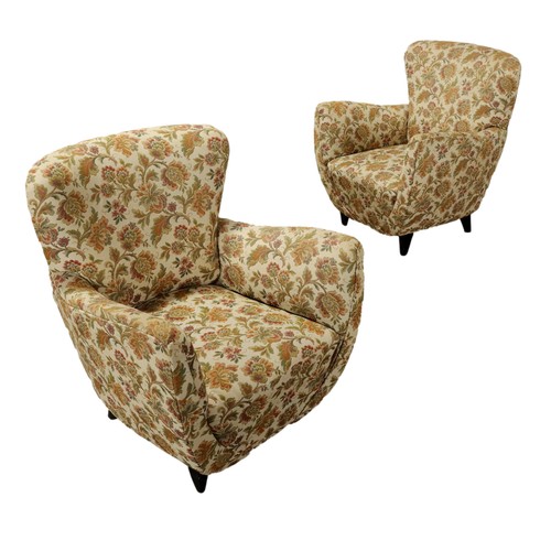 Vintage armchairs jacquard - vintage,