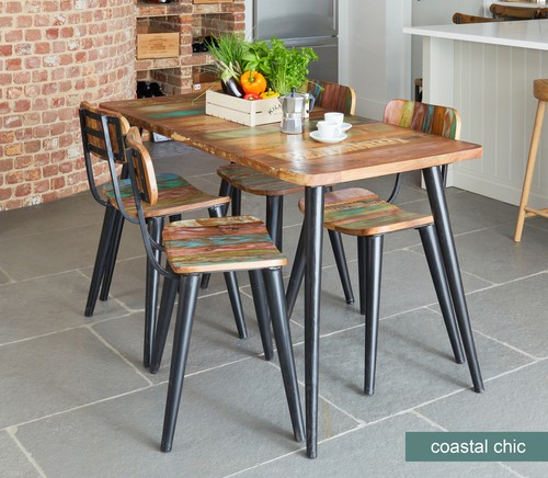 Reclaimed wood large dining - reclaimed,