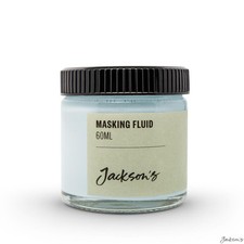 Jackson's : Masking Fluid : 60ml : Blue : Watercolour Medium for Artists