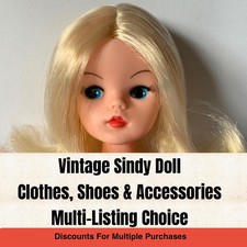 Vintage Sindy Doll Accessories